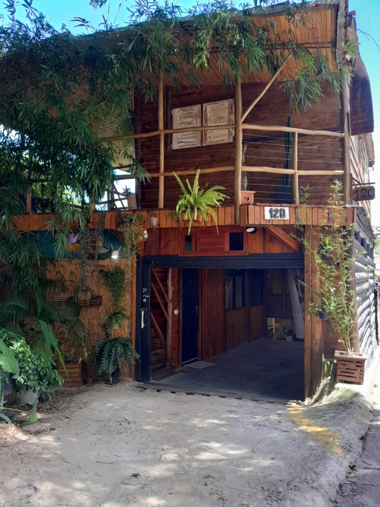Chale Bambu3 Apartment Cunha Exterior photo